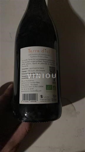 Valle del Rodano Grignan-les-adhémar Domaine Chardon Bleu Terre d'ici 2021