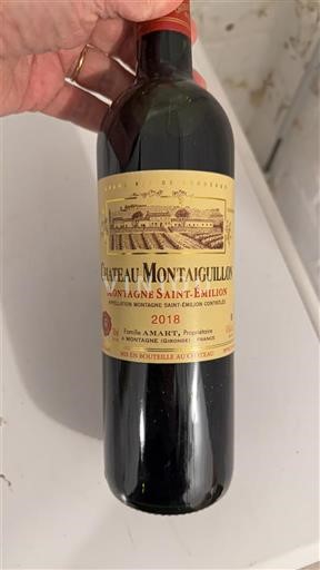 Bordeaux Montagne-Saint-Émilion Château Montaiguillon 2018