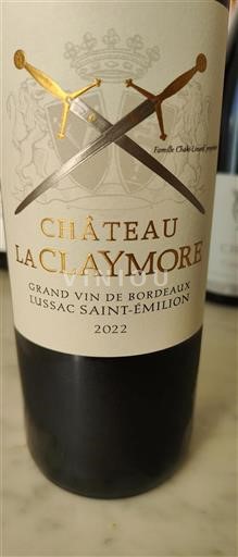 Bordeaux Lussac-saint-émilion Château La Claymore 2022