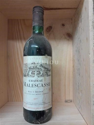 Bordeaux Haut-Médoc Cru Bourgeois Château Malescasse 1977