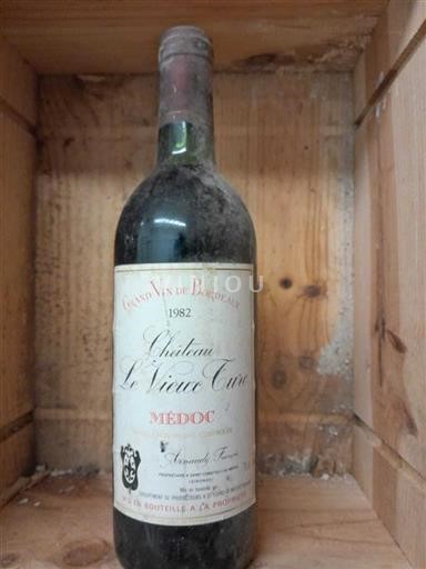 Burdeos Médoc Château Le Vieux Cure 1982