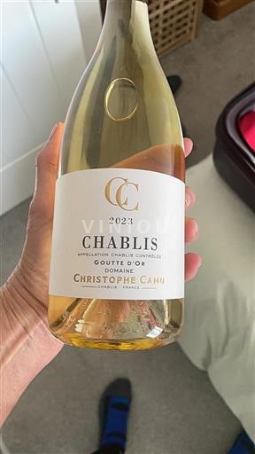 Burgundy Chablis Christophe Camu Goutte d'Or 2023