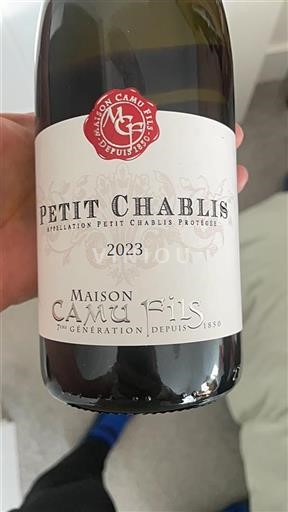 Burgundija Petit-chablis Maison Camu Fils 2023