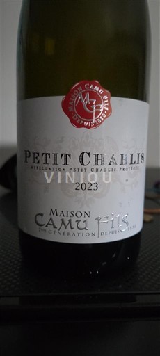 Borgogna Petit-chablis Maison Camu Fils 2023