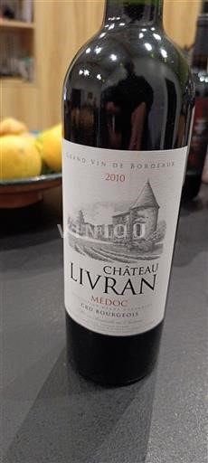 Bordo Медок Cru Bourgeois Château Livran 2010