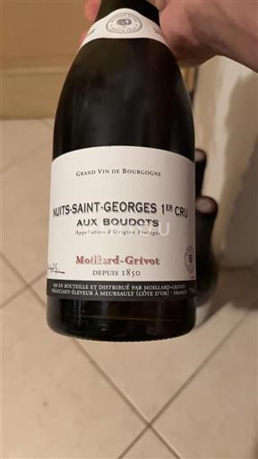 Bourgondië Niet gespecificeerd Premier Cru Moillard-Grivot Aux Boudots Niet-geïntegreerd