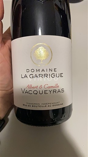 Valle del Ródano Vacqueyras Domaine La Garrigue Albert & Camille Sin añada