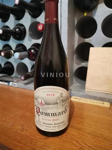 Burgundija Pommard Sainson-Rossignol La Croix Plantée 2016