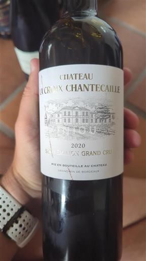 Bordeaux Saint-Émilion Grand Cru Château La Croix Chantecaille 2020