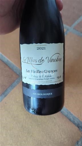 Alpen en Rhônevallei Coteaux de l'Ardèche Le Mas de Vinobre Les Vieilles Granges 2021