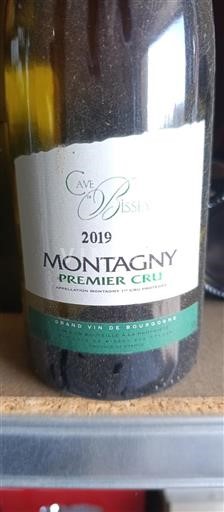 Borgoña Montagny Premier Cru Cave de Bissey 2019
