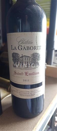 Vin Rouge sec Château La Gaborit 2011 France Bordeaux Saint-Émilion AOC