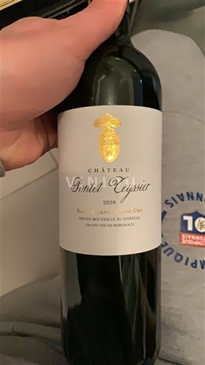 Bordeaux Saint-Émilion Grand Cru Château Pontet Teyssier 2020