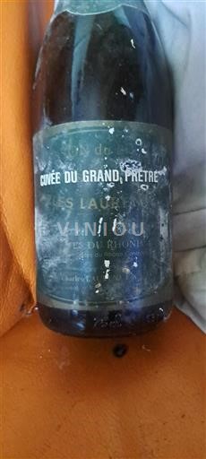 Rhônedalen Côtes du Rhône Charles Laurentin Fils du Grand Prêtre Icke årgångsbetecknad