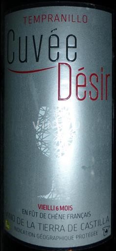 Kastilien-La Mancha Almansa Trempanillo Cuvée Désir Désir Ohne Jahrgang