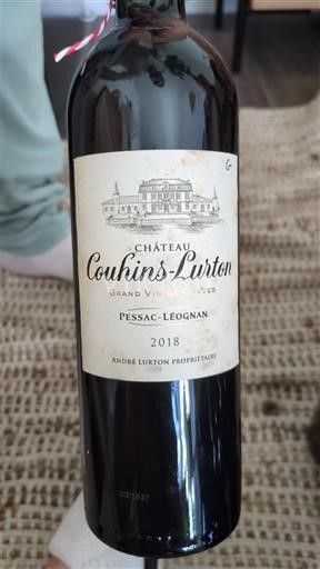 Бордо Пессак-Леоньян Château Couhins-Lurton 2018