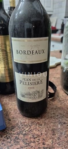 Bordeaux Jean de la Pelissiere 2006