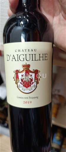 Bordeaux Castillon Côtes de Bordeaux Château d'Aiguilhe 2019