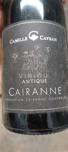 Thung lũng Rhône Cairanne Camille Cayran Antique 2020