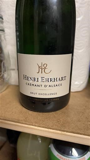 Elsass Crémant d'Alsace Henri Ehrhart Brut Excellence Ohne Jahrgang