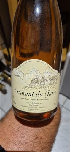 Jura Crémant du Jura René Fevre Icke årgångsbetecknad
