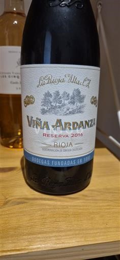 La Rioja Rioja La Rioja Alta Viña Ardanza 2016