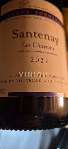Borgonha Santenay Domaine Jérôme Fornerot Les Charrons 2022
