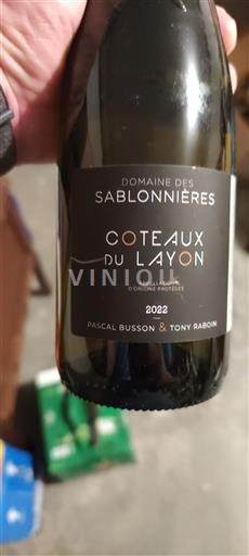Loirevallei Coteaux du Layon Domaine Des Sablonnières 2022