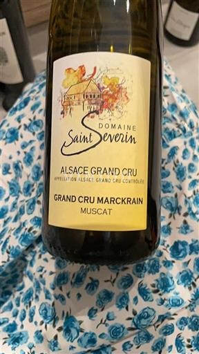 Alsace Alsace Grand Cru Grand Cru Domaine Saint Severin Grand Cru Marckrain Non Millésimé
