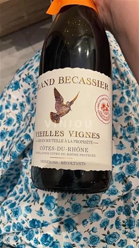 Vallée du Rhône Côtes-du-rhône Grand Bécassier Vieilles Vignes Non Millésimé