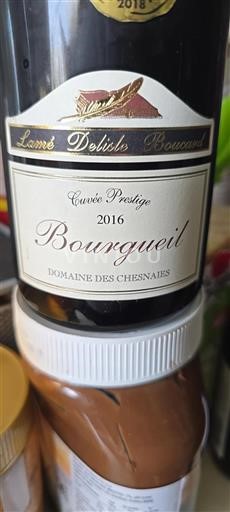 Valle del Loira Bourgueil Domaine Des Chesnaies Prestige 2016