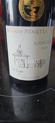 Valle del Loira Bourgueil Domaine Pitault Landry La Loge, Vieilles Vignes 2020