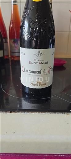 Vale do Ródano Châteauneuf-du-Pape Château Saint André 2013