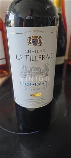 Sydväst Pécharmant Château La Tillerai 2014
