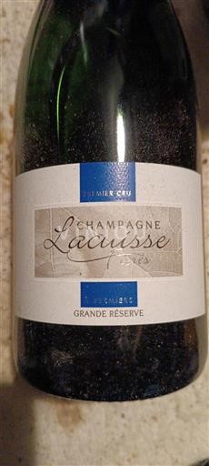 Champaña Champán Lacuisse Grande Réserve Sin añada