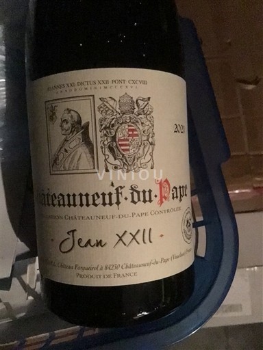 Thung lũng Rhône Châteauneuf-du-pape Château Fargueirol Jean XXII 2021