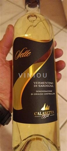 Sardinia Vermentino di Sardegna Calasetta Sette 2024