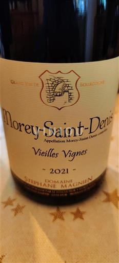 Burgundy Morey-Saint-Denis Domaine Stéphane Magnien Vieilles Vignes 2021