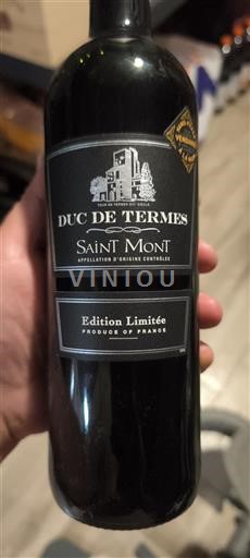 Sud-Ovest Saint-Mont Duc de Termes Édition Limitée 2015