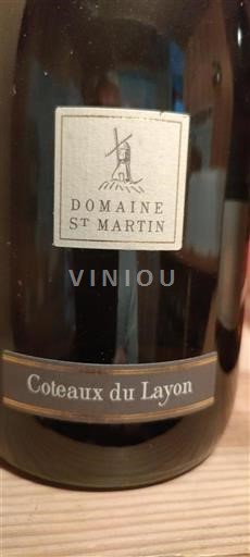 Loire Valley Coteaux-du-Layon Domaine St Martin 2020