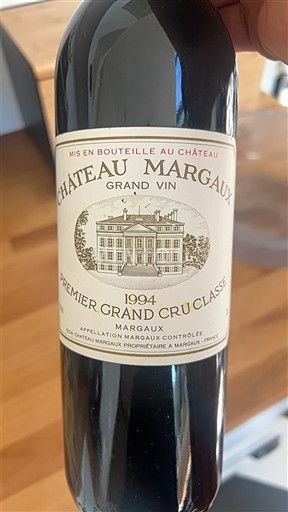 Bordeaux Margaux Premier Grand Cru Classé Château Margaux Grand Vin 1994