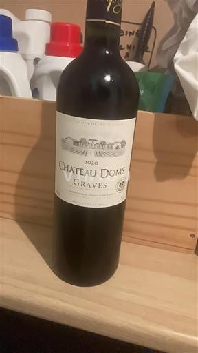 Bordéus Graves Château Doms 2020