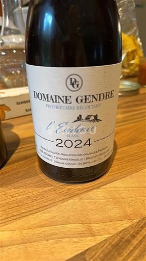 Languedoc ja Roussillon Katalonianrinteet Domaine Gendre L'Évidence 2024