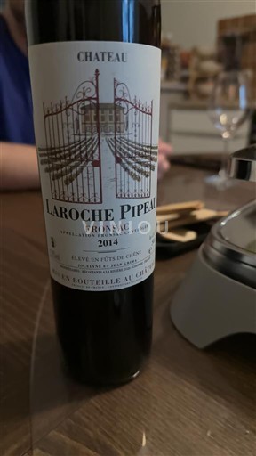 Bordeaux Fronsac Château Laroche Pipeau 2014