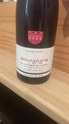 Burgundi Bourgogne Vignerons de Buxy Buissonnier 2023