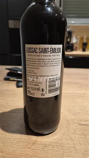 Bordeaux Lussac-Saint-Émilion Château Lussac Ohne Jahrgang