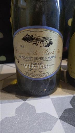 Loiredalen Muscadet-Sèvre-et-Maine Domaine Des Rochettes 2018