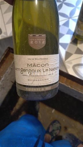 Burgundi Mâcon ja Mâcon-kylät Vignerons de Buxy Buissonnier 2012