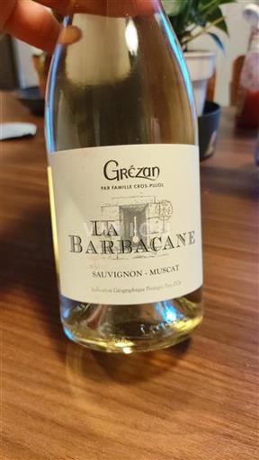 Languedoc-Roussillon Pays d'Oc Grézan La Barbacane 2024