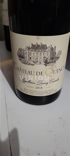 Loirevallei Quincy Château Quincy 2018